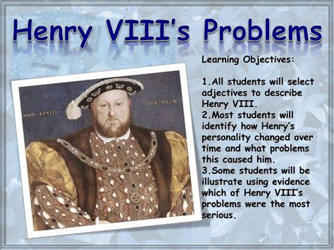 henry viii tudor|problems henry viii faced.